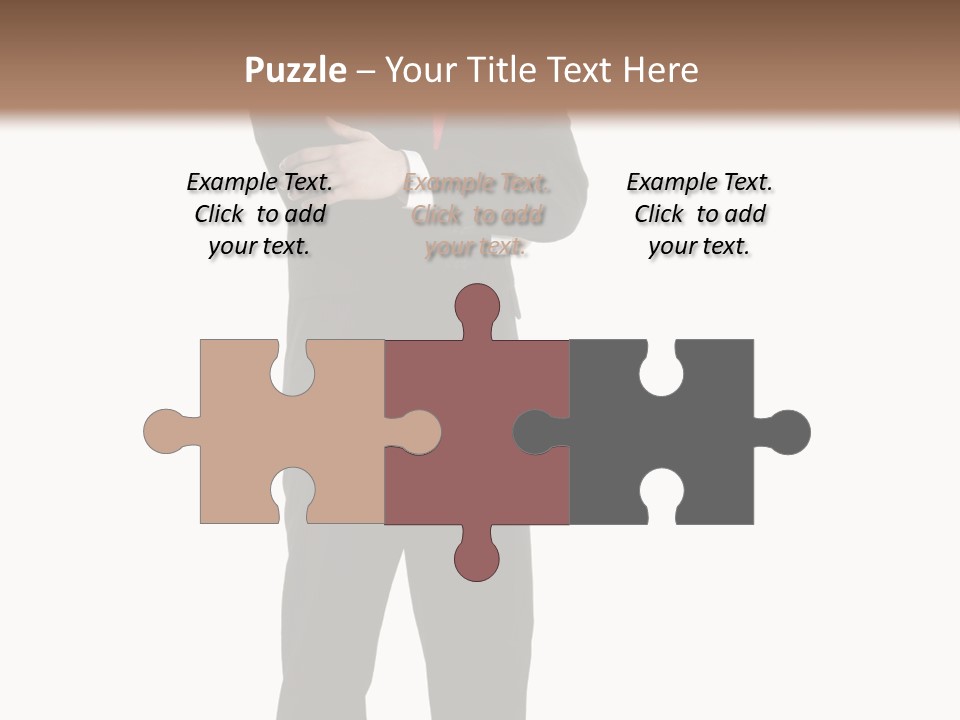 Looking Professional Stand PowerPoint Template