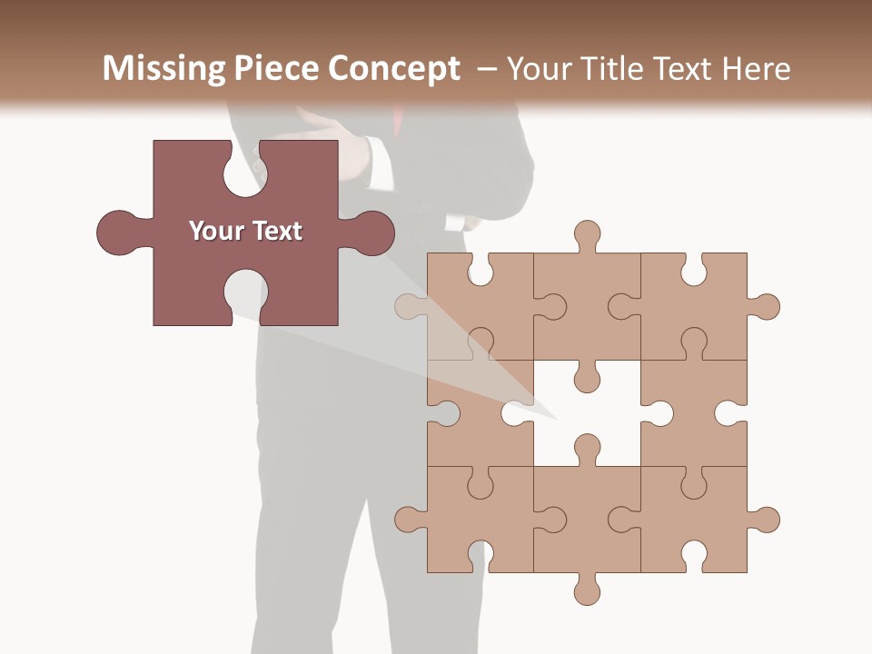 Looking Professional Stand PowerPoint Template