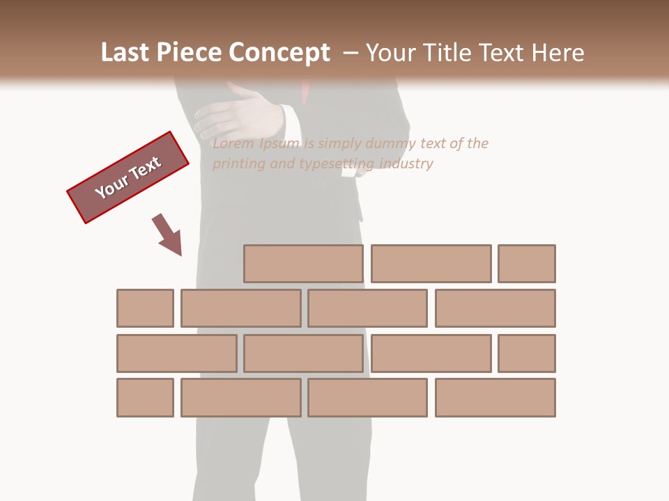 Looking Professional Stand PowerPoint Template