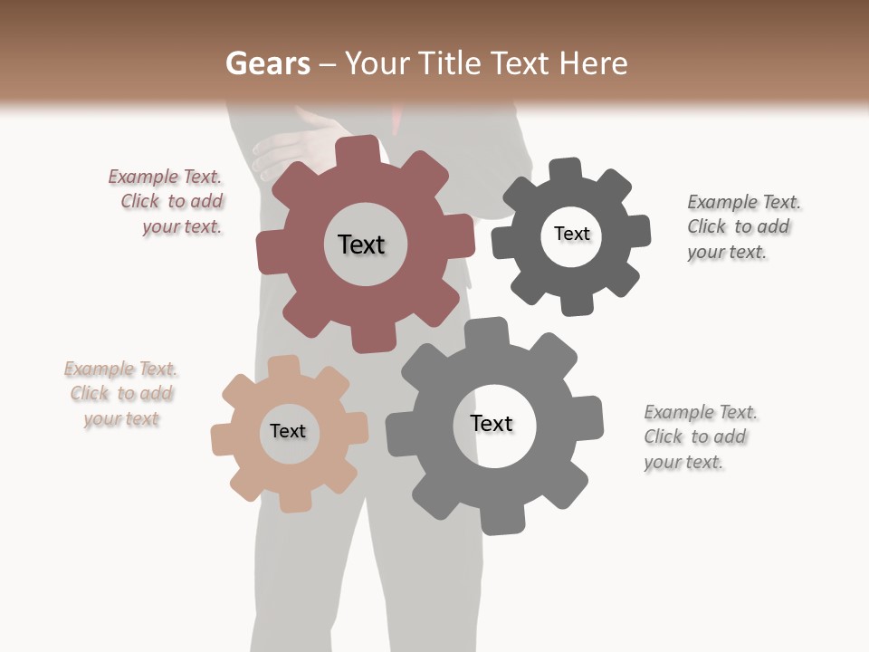 Looking Professional Stand PowerPoint Template