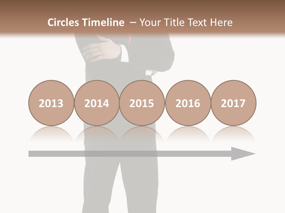 Looking Professional Stand PowerPoint Template