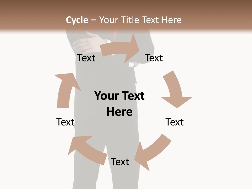 Looking Professional Stand PowerPoint Template