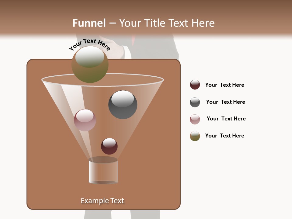 Looking Professional Stand PowerPoint Template