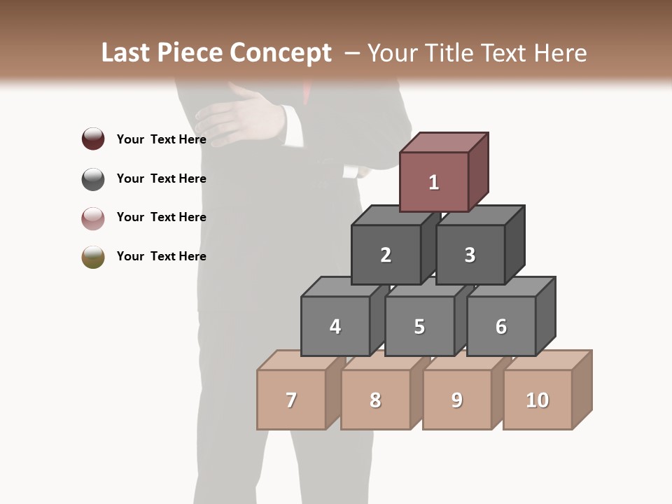 Looking Professional Stand PowerPoint Template
