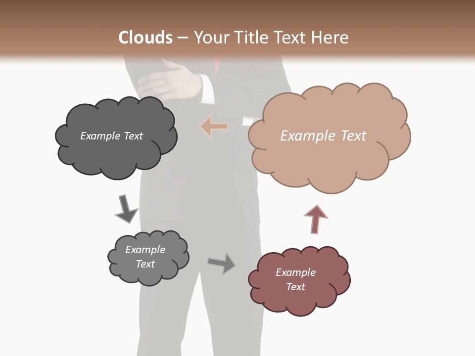 Looking Professional Stand PowerPoint Template