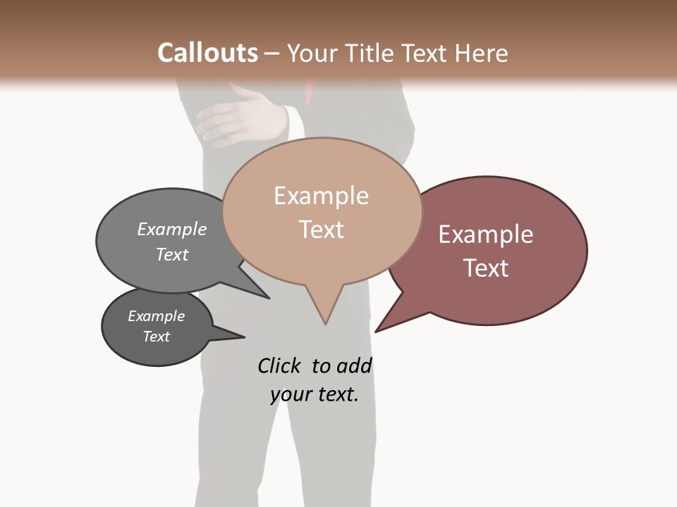 Looking Professional Stand PowerPoint Template