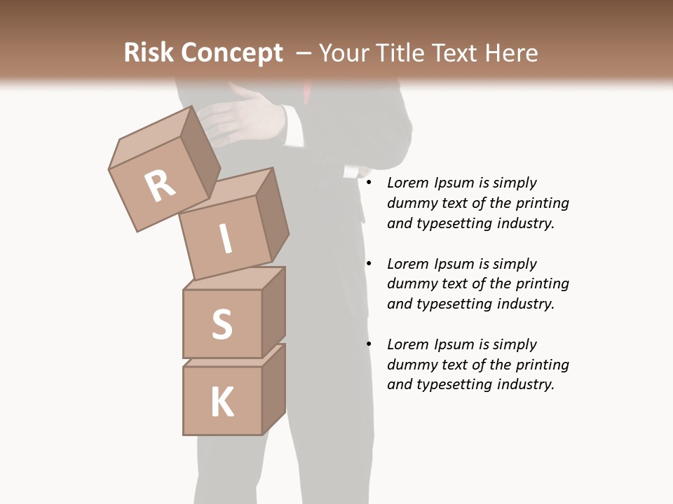 Looking Professional Stand PowerPoint Template
