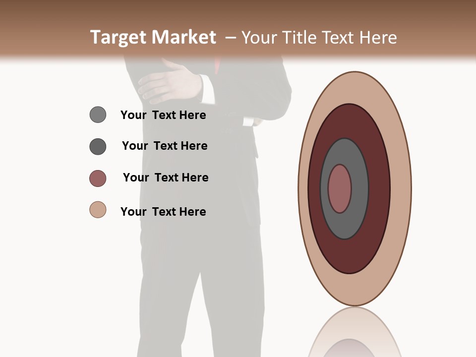 Looking Professional Stand PowerPoint Template