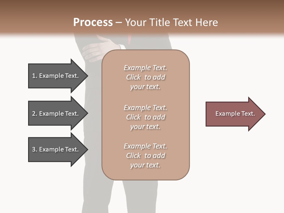 Looking Professional Stand PowerPoint Template