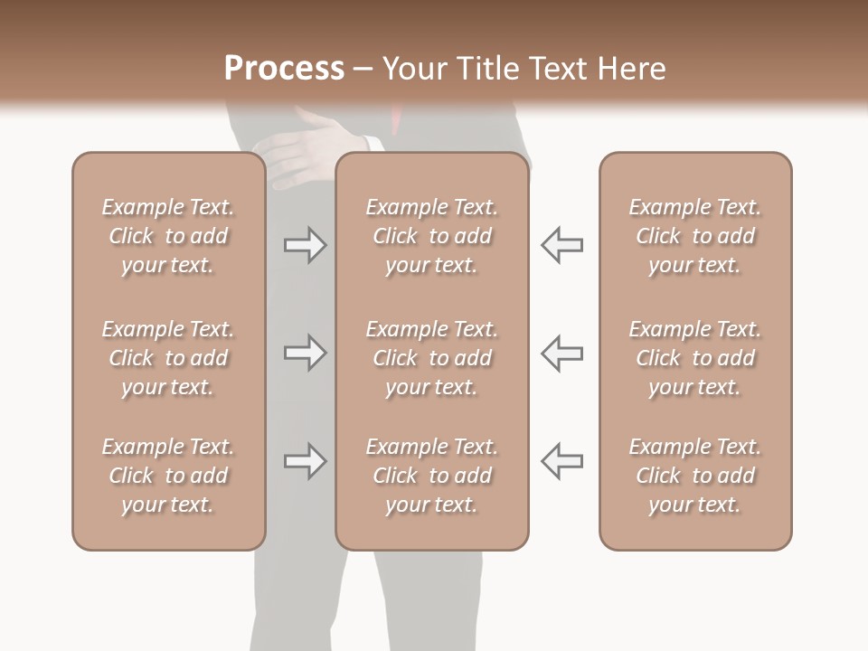 Looking Professional Stand PowerPoint Template