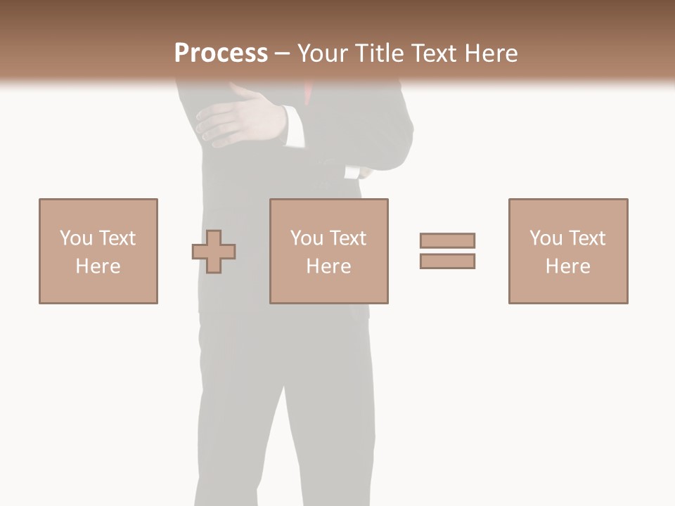 Looking Professional Stand PowerPoint Template