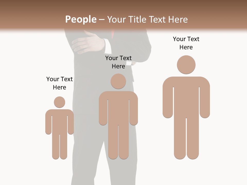 Looking Professional Stand PowerPoint Template