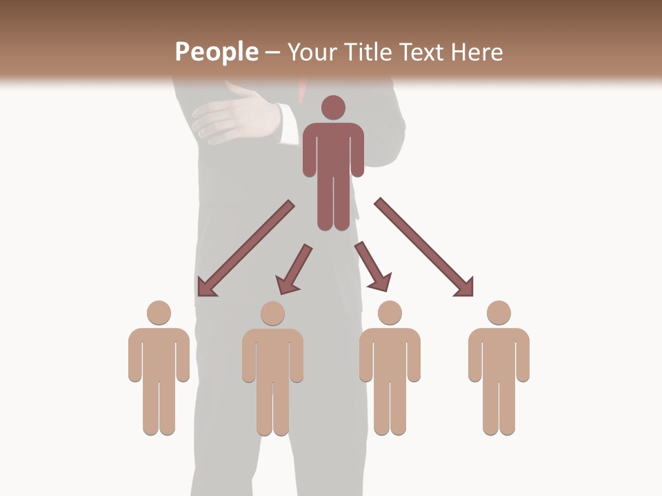 Looking Professional Stand PowerPoint Template