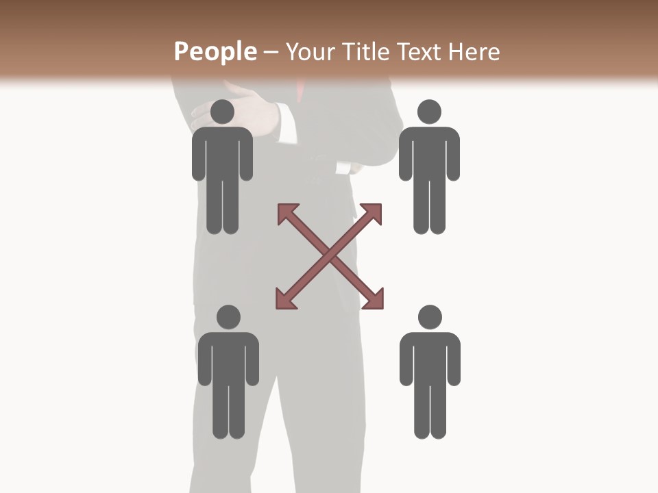 Looking Professional Stand PowerPoint Template