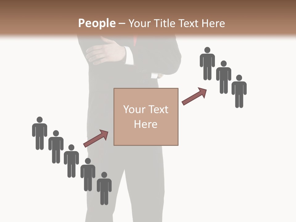 Looking Professional Stand PowerPoint Template