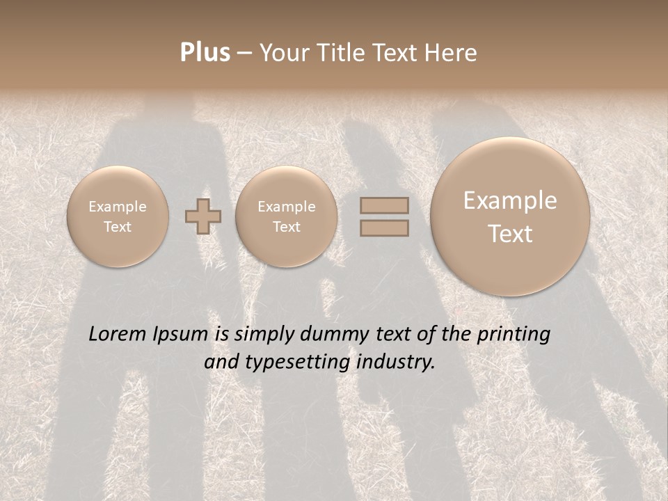 Body  Holding PowerPoint Template