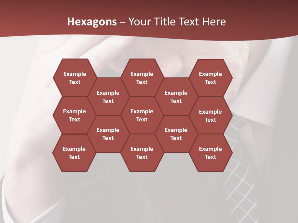 Unhappy Young Hand PowerPoint Template