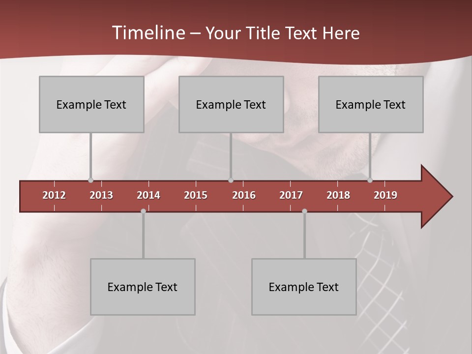 Unhappy Young Hand PowerPoint Template