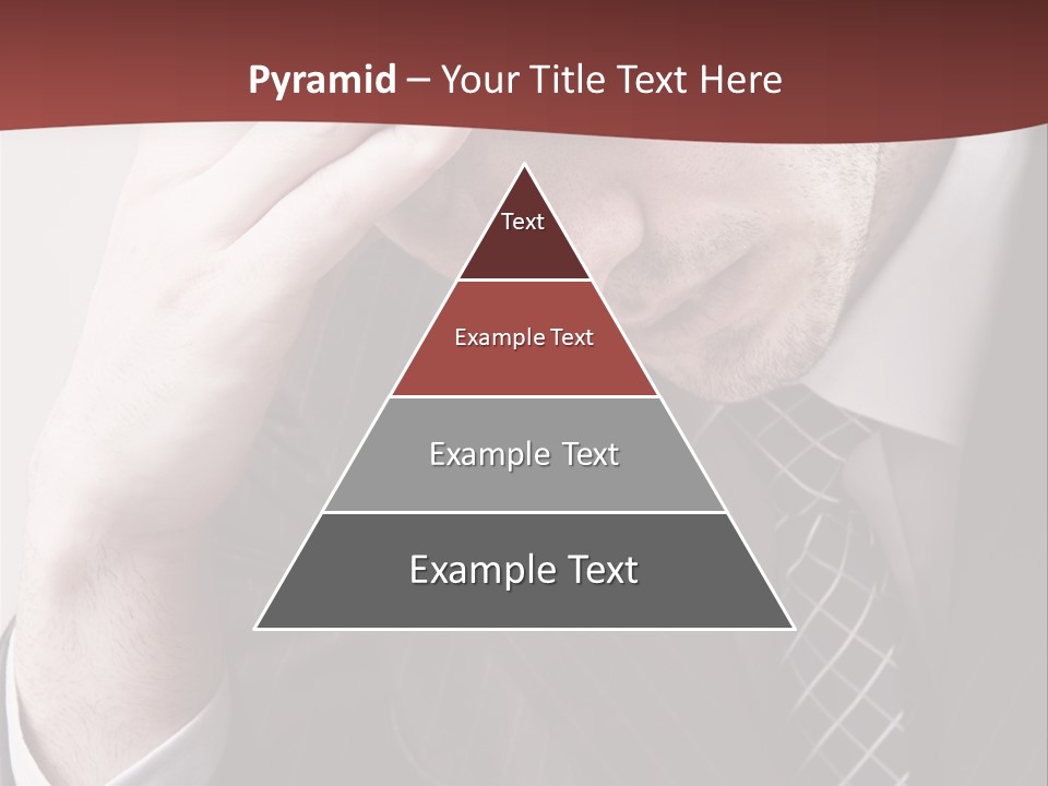 Unhappy Young Hand PowerPoint Template
