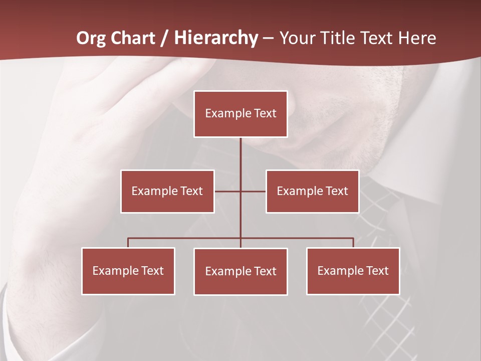 Unhappy Young Hand PowerPoint Template