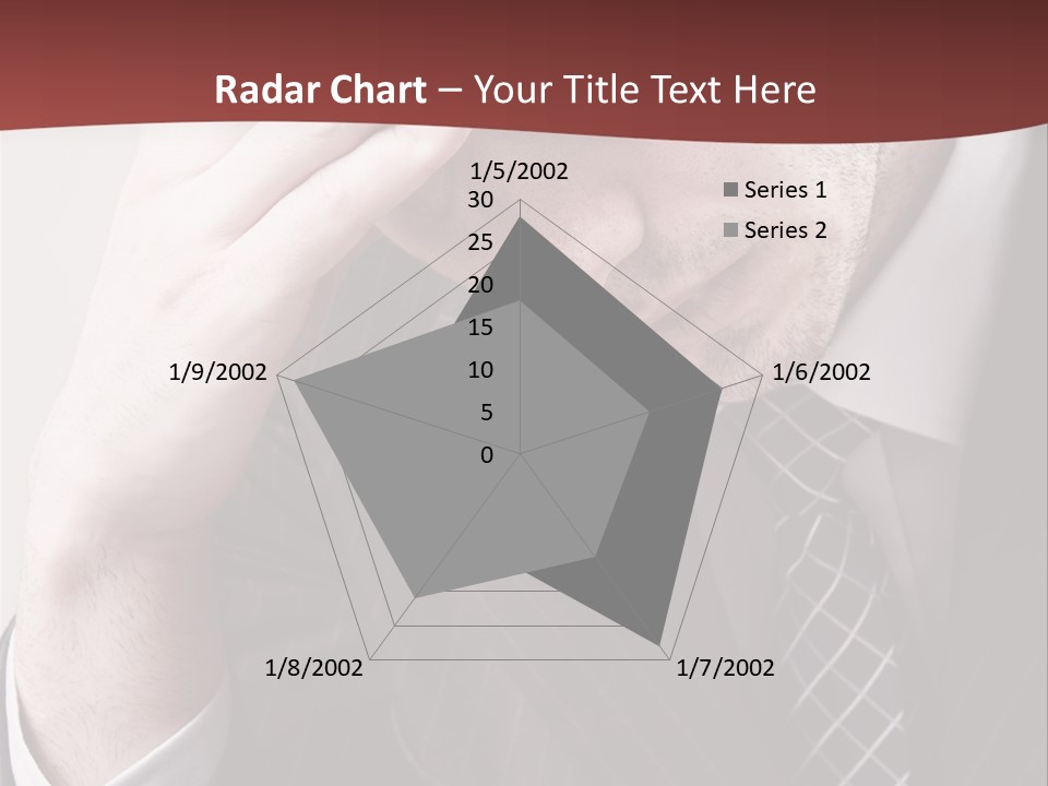 Unhappy Young Hand PowerPoint Template