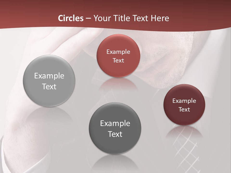 Unhappy Young Hand PowerPoint Template