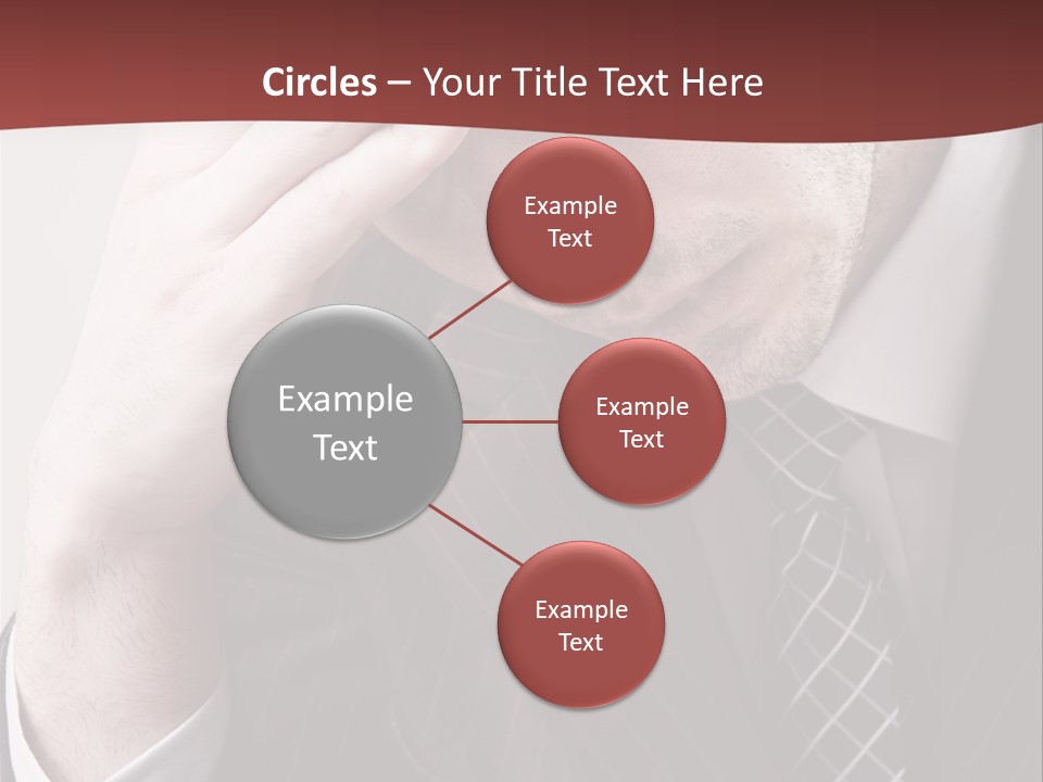 Unhappy Young Hand PowerPoint Template