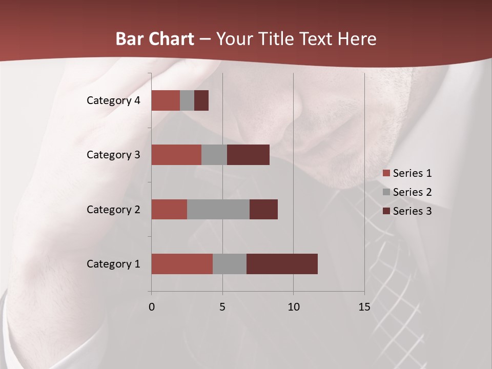 Unhappy Young Hand PowerPoint Template