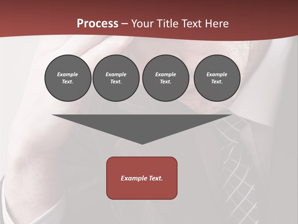 Unhappy Young Hand PowerPoint Template