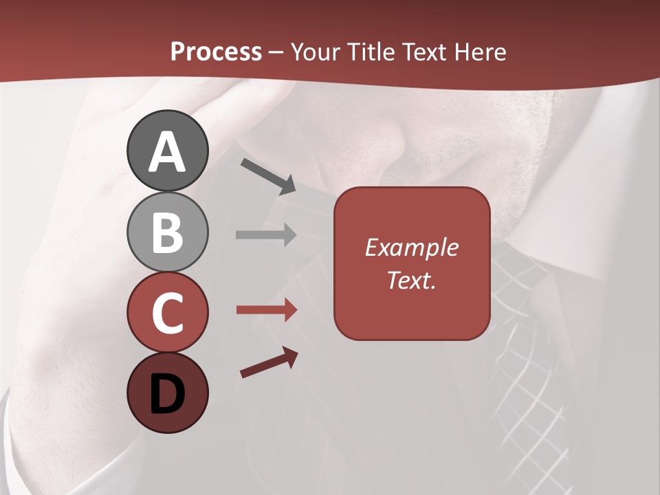 Unhappy Young Hand PowerPoint Template