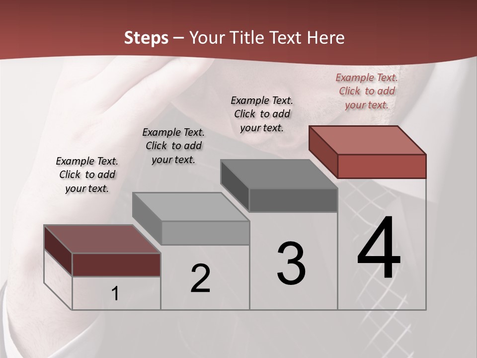 Unhappy Young Hand PowerPoint Template