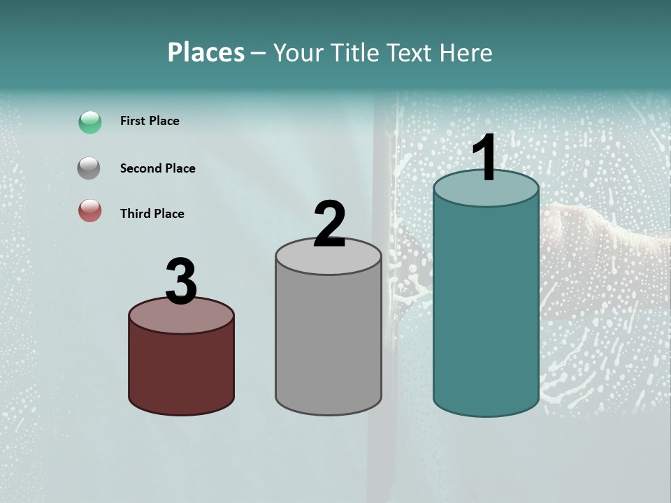 Sponge Spray Duty PowerPoint Template