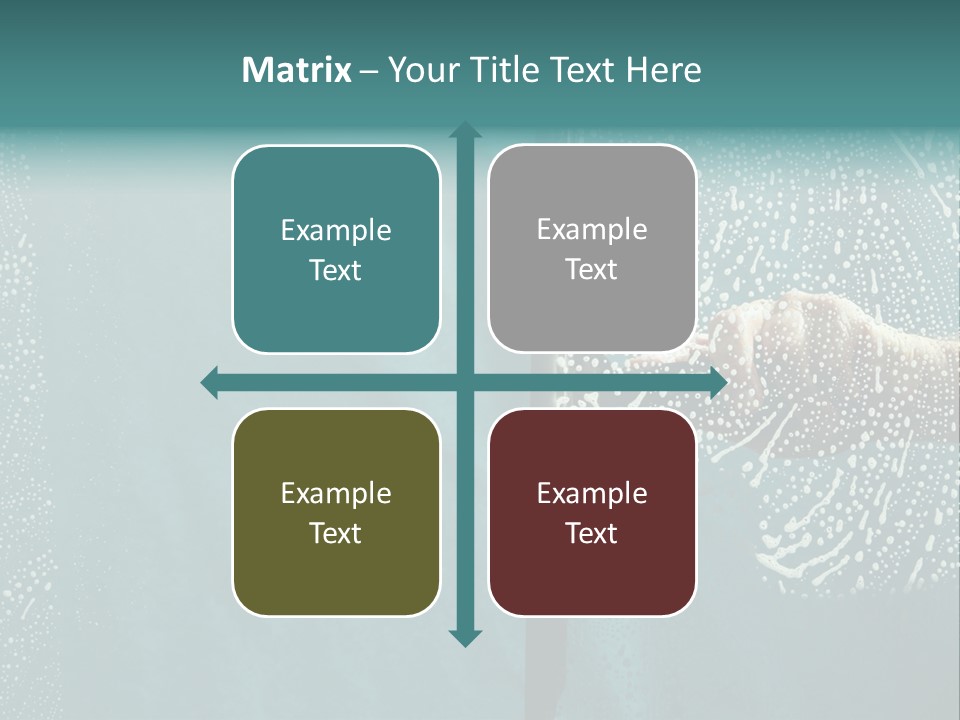Sponge Spray Duty PowerPoint Template