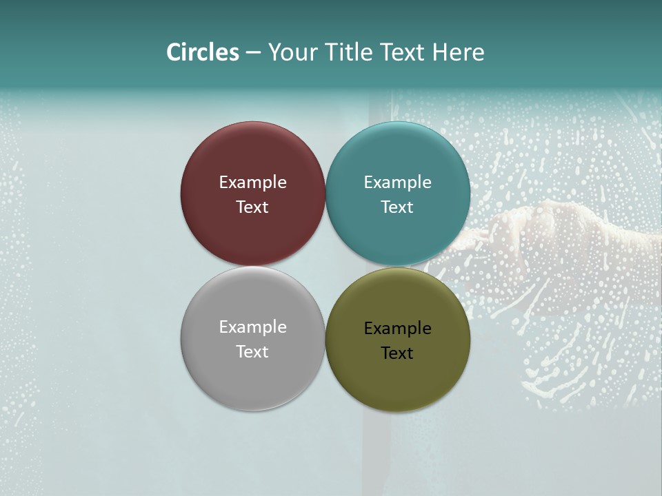 Sponge Spray Duty PowerPoint Template