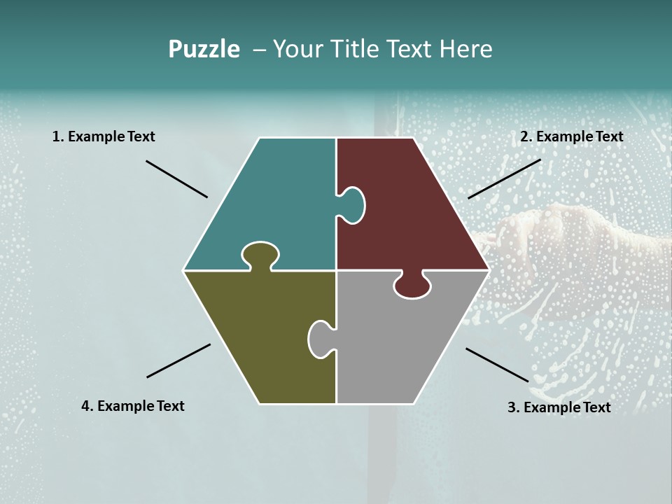 Sponge Spray Duty PowerPoint Template