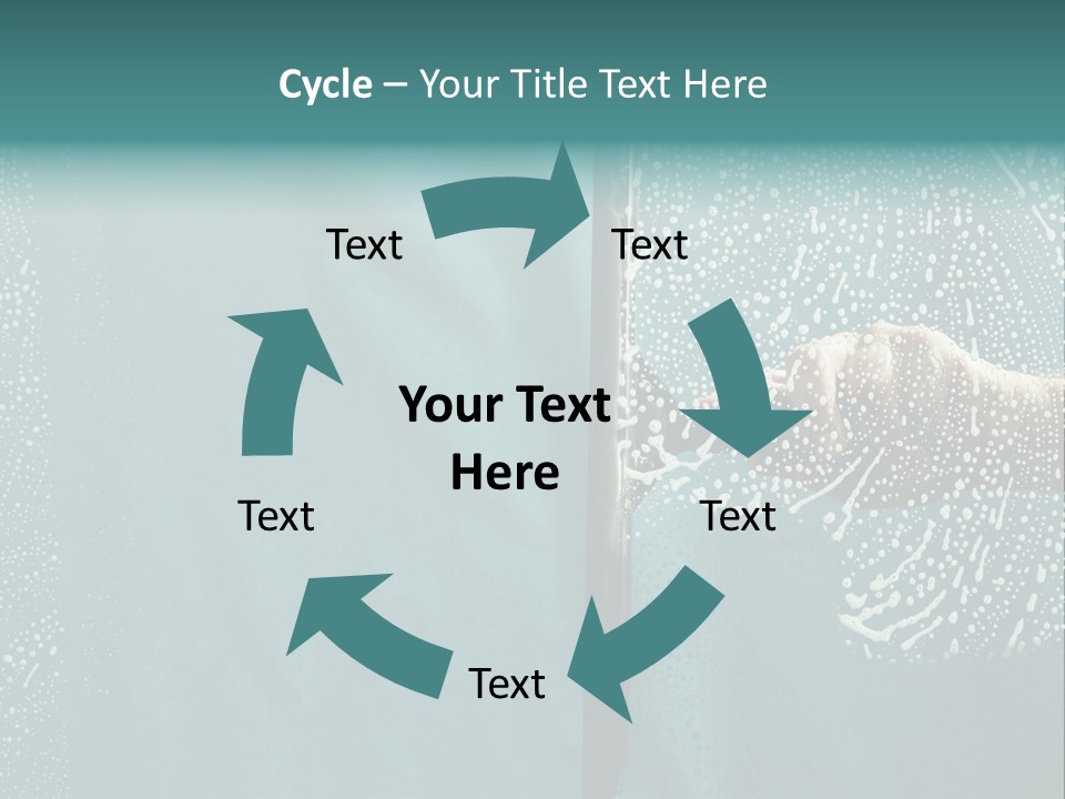 Sponge Spray Duty PowerPoint Template