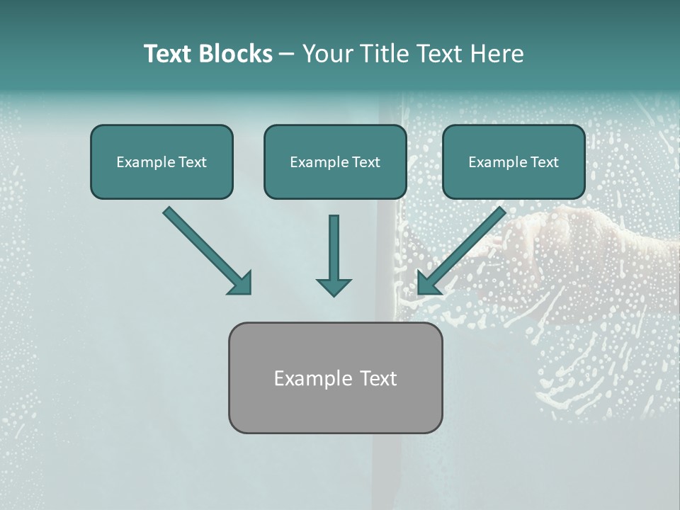 Sponge Spray Duty PowerPoint Template