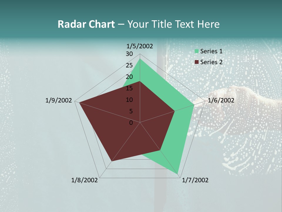 Sponge Spray Duty PowerPoint Template