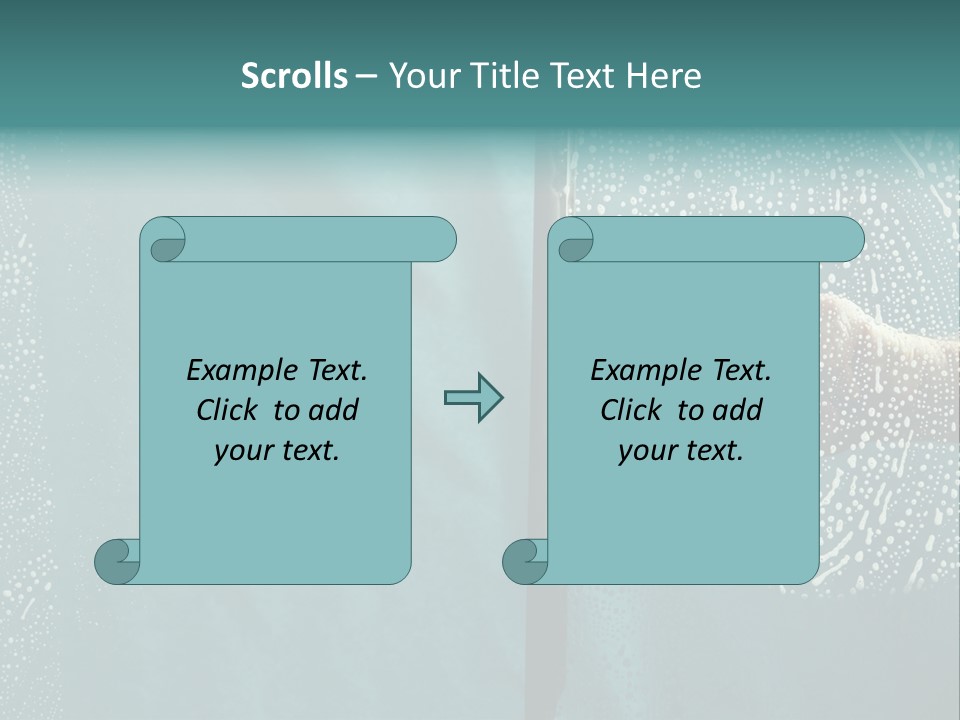 Sponge Spray Duty PowerPoint Template