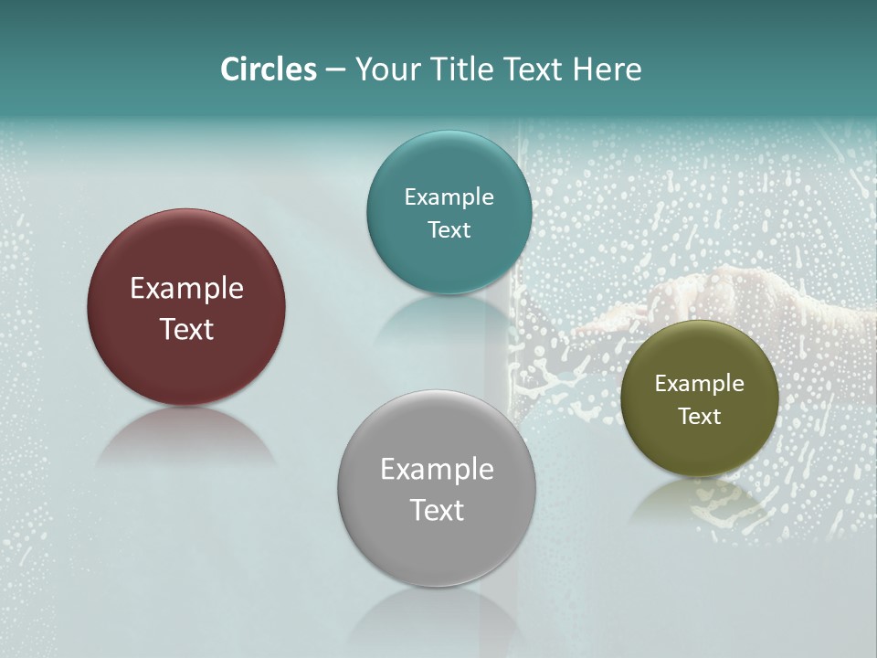 Sponge Spray Duty PowerPoint Template