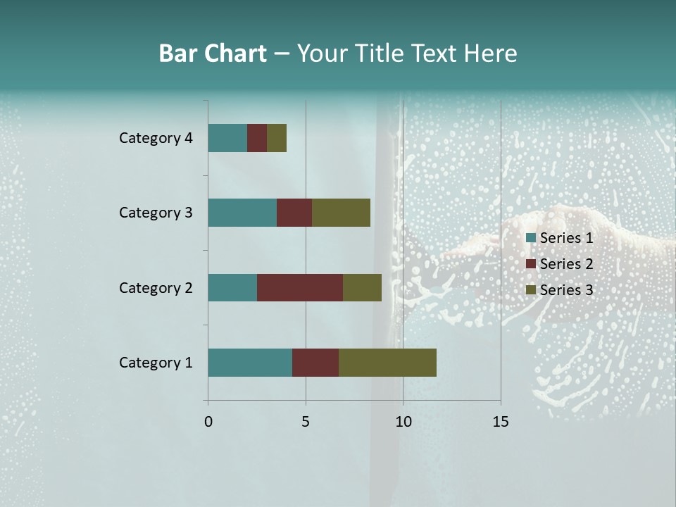 Sponge Spray Duty PowerPoint Template
