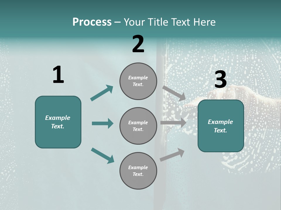 Sponge Spray Duty PowerPoint Template