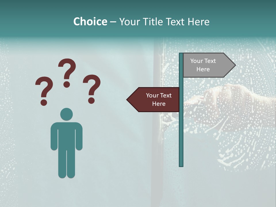 Sponge Spray Duty PowerPoint Template