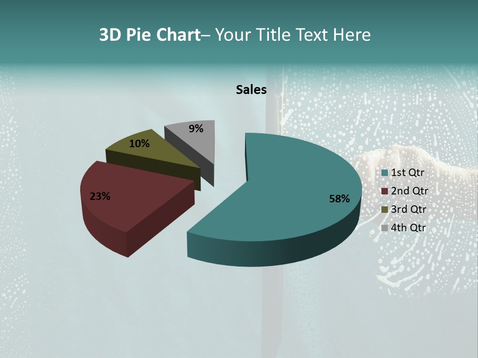 Sponge Spray Duty PowerPoint Template