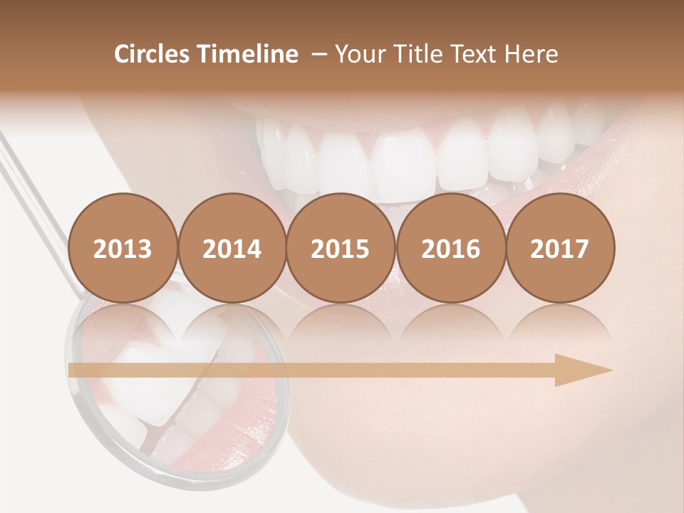 Equipment Dentistry Female PowerPoint Template