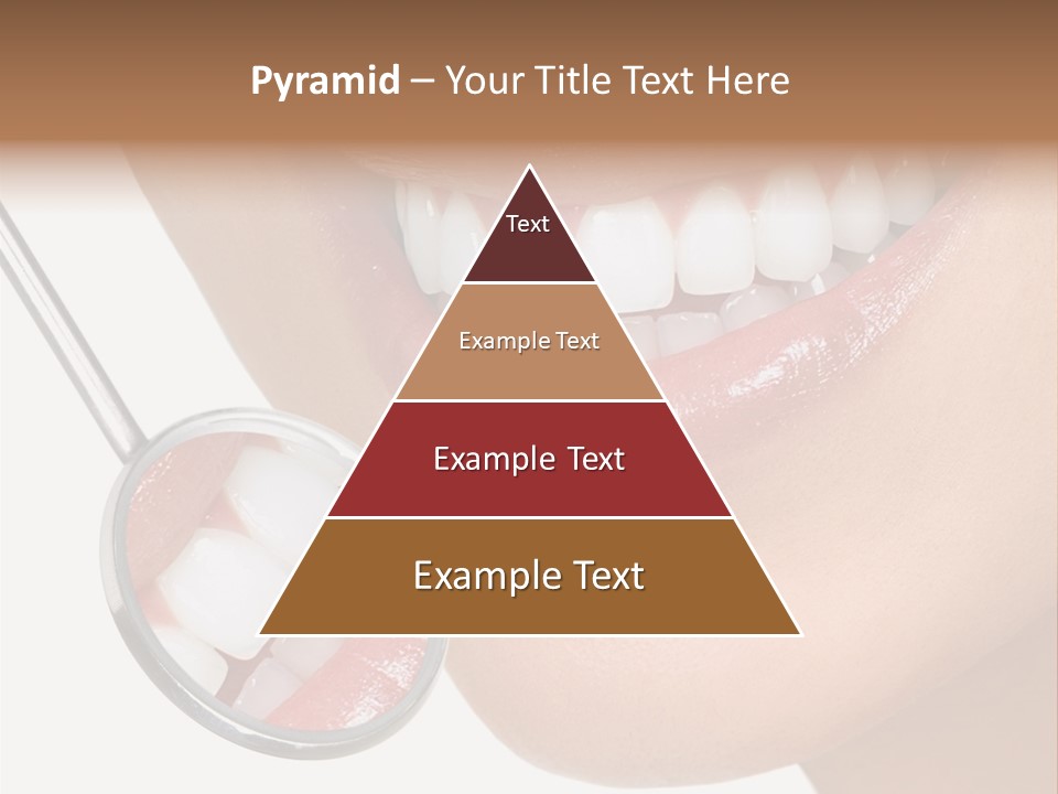 Equipment Dentistry Female PowerPoint Template