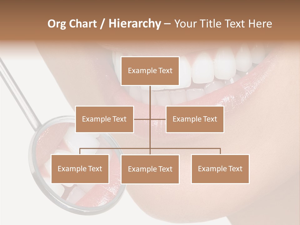 Equipment Dentistry Female PowerPoint Template