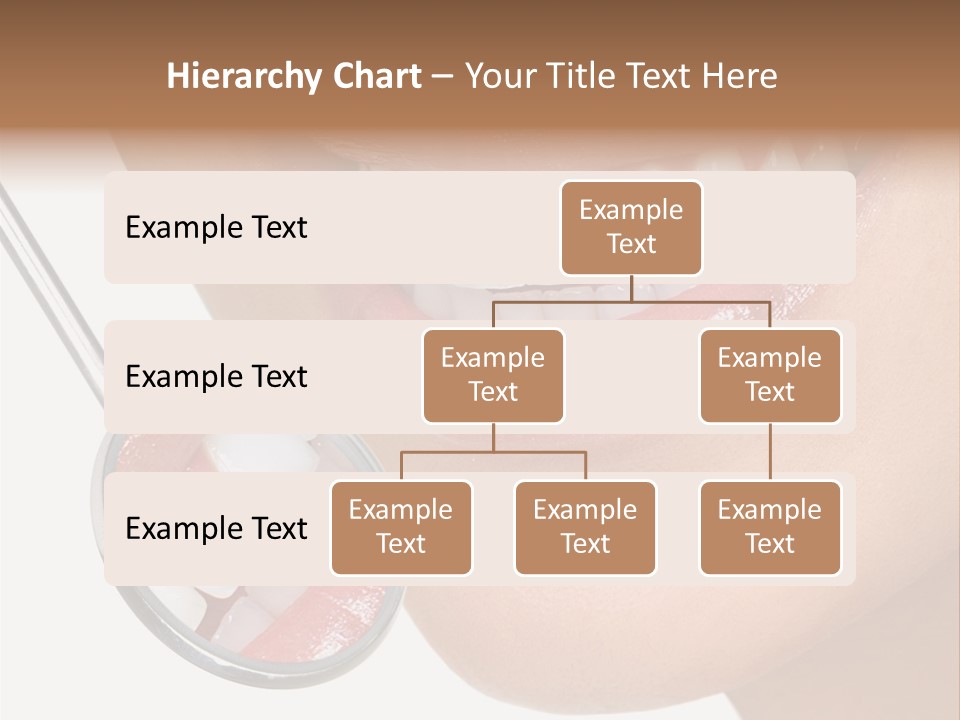 Equipment Dentistry Female PowerPoint Template