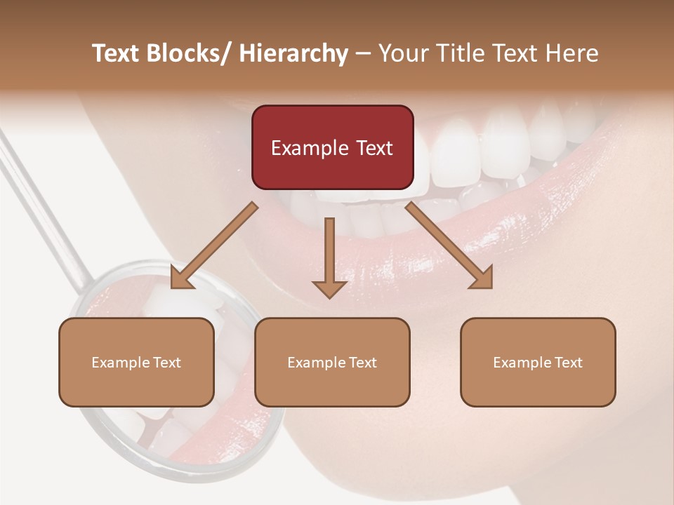 Equipment Dentistry Female PowerPoint Template
