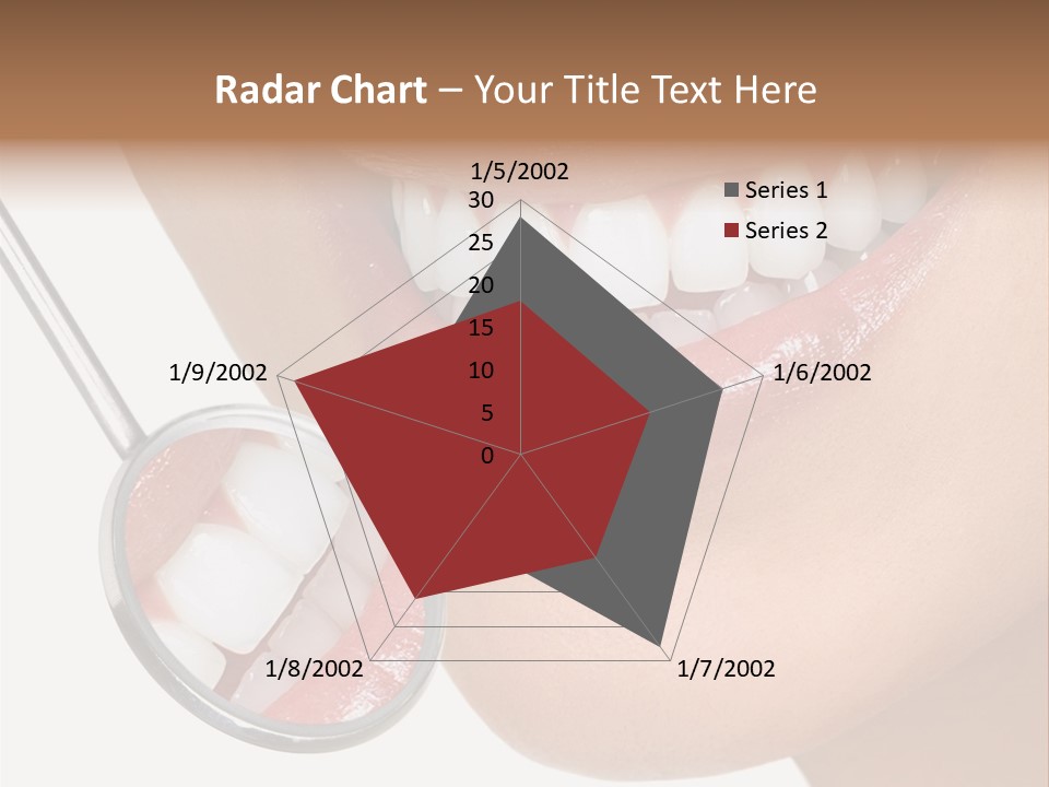 Equipment Dentistry Female PowerPoint Template